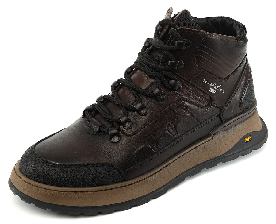 мужские ботинки натуральная кожа / шерсть wellkraft россия