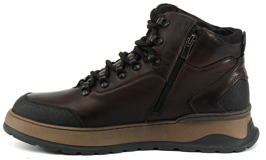 мужские ботинки натуральная кожа / шерсть wellkraft россия