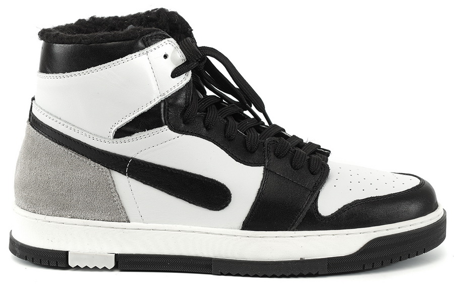 мужские кроссовки натуральная кожа / шерсть россия