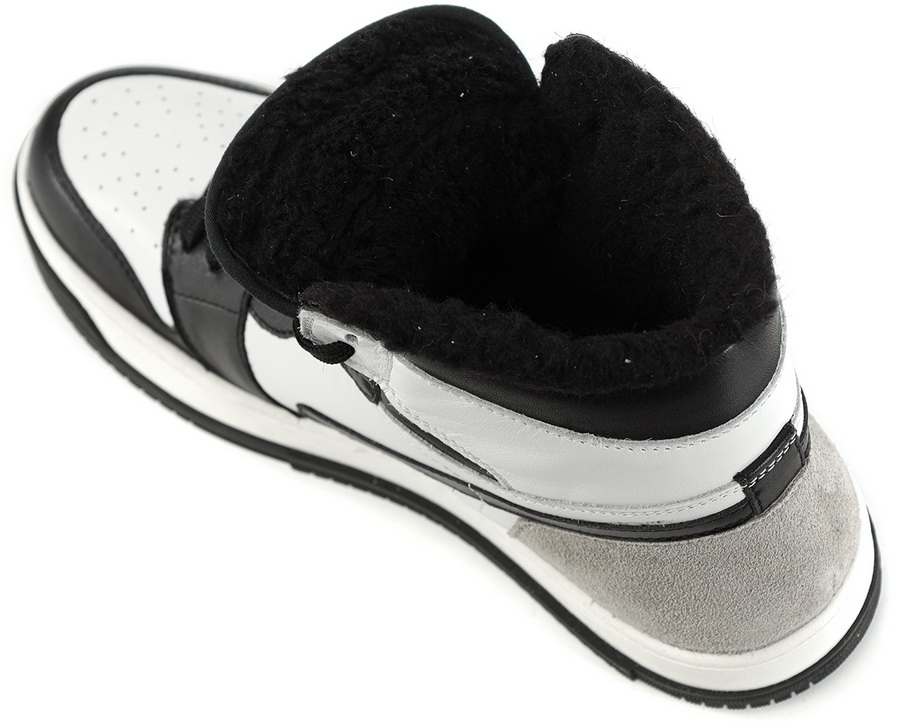 мужские кроссовки натуральная кожа / шерсть россия