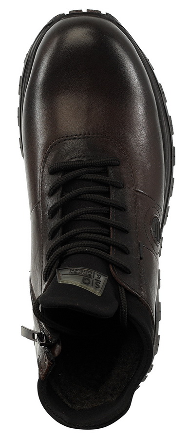 мужские ботинки натуральная кожа / шерсть wellkraft россия