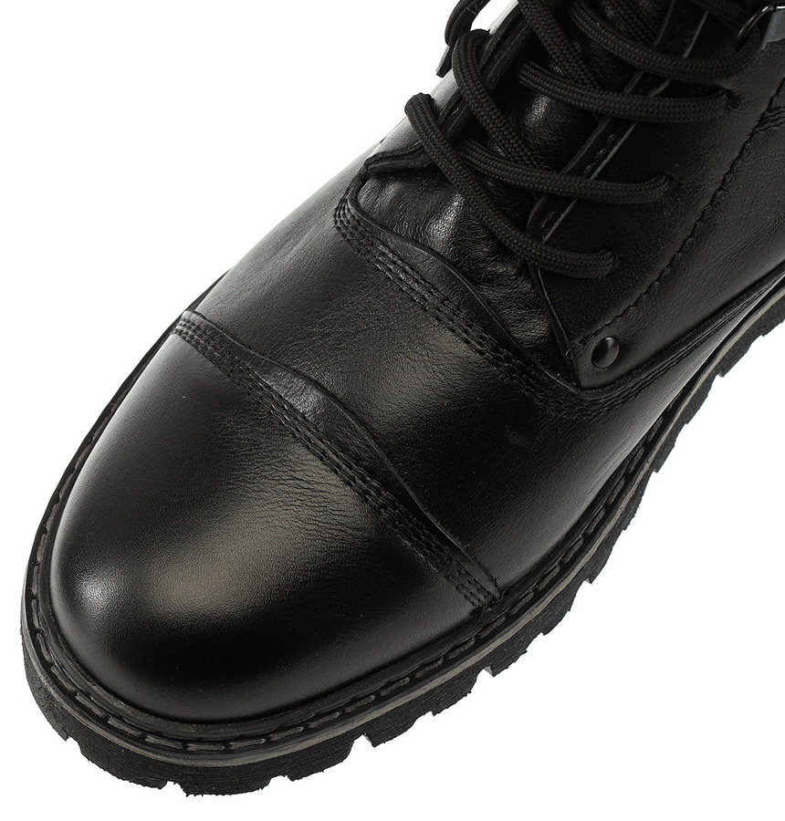 мужские ботинки натуральная кожа / шерсть россия