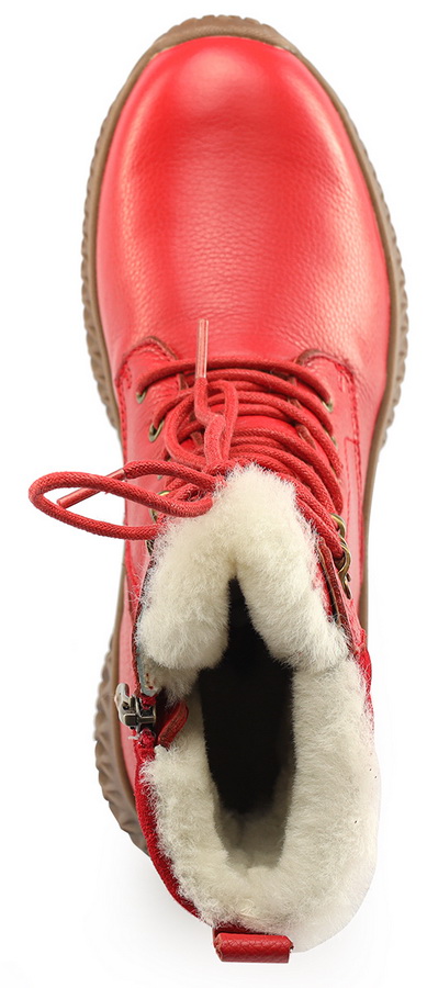 женские ботинки натуральная кожа / натуральный мех gugu германия