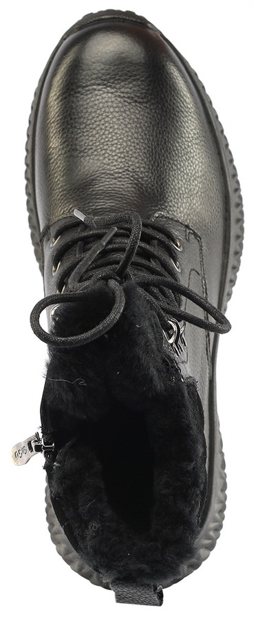 женские ботинки натуральная кожа / натуральный мех gugu германия