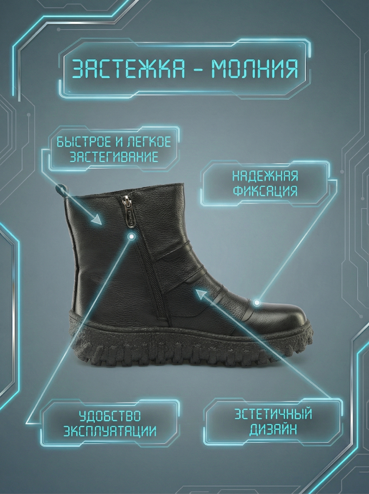 женские ботинки натуральная кожа / натуральный мех gugu германия