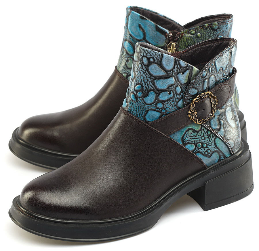 женские ботинки натуральная кожа / байка gugu германия