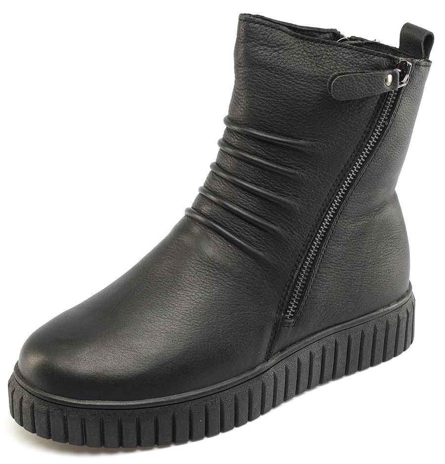 женские ботинки натуральная кожа / натуральный мех gugu германия