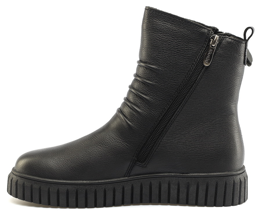 женские ботинки натуральная кожа / натуральный мех gugu германия