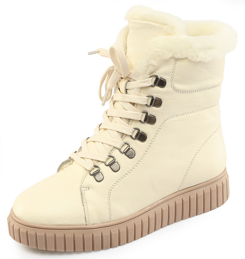 женские ботинки натуральная кожа / натуральный мех gugu германия