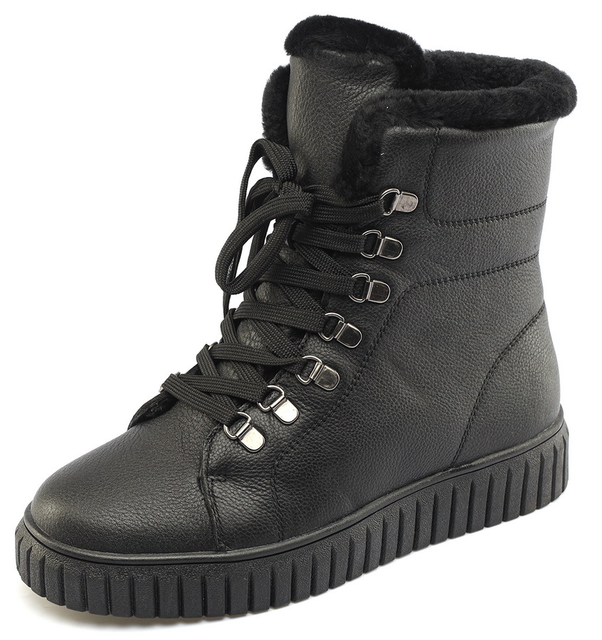 женские ботинки натуральная кожа / натуральный мех gugu германия