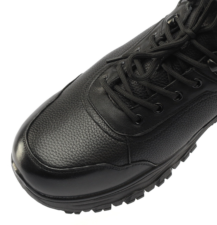 мужские ботинки натуральная кожа / натуральный мех gugu германия