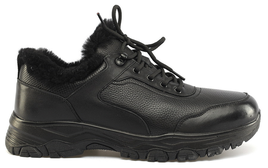 мужские ботинки натуральная кожа / натуральный мех gugu германия