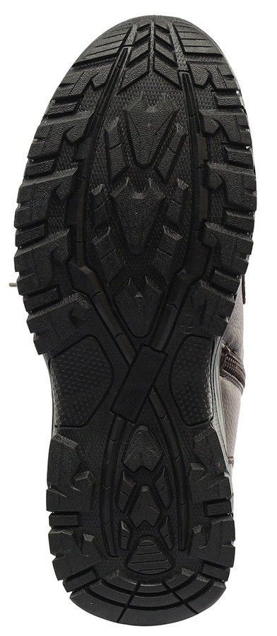 мужские ботинки натуральная кожа / натуральный мех gugu