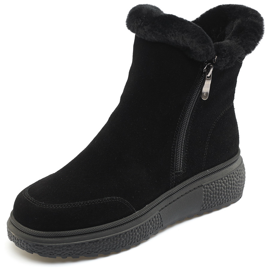 женские ботинки натуральная кожа(велюр) / натуральный мех gugu германия