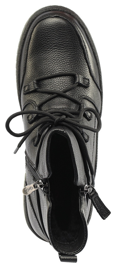 женские ботинки натуральная кожа натуральный мех gugu германия