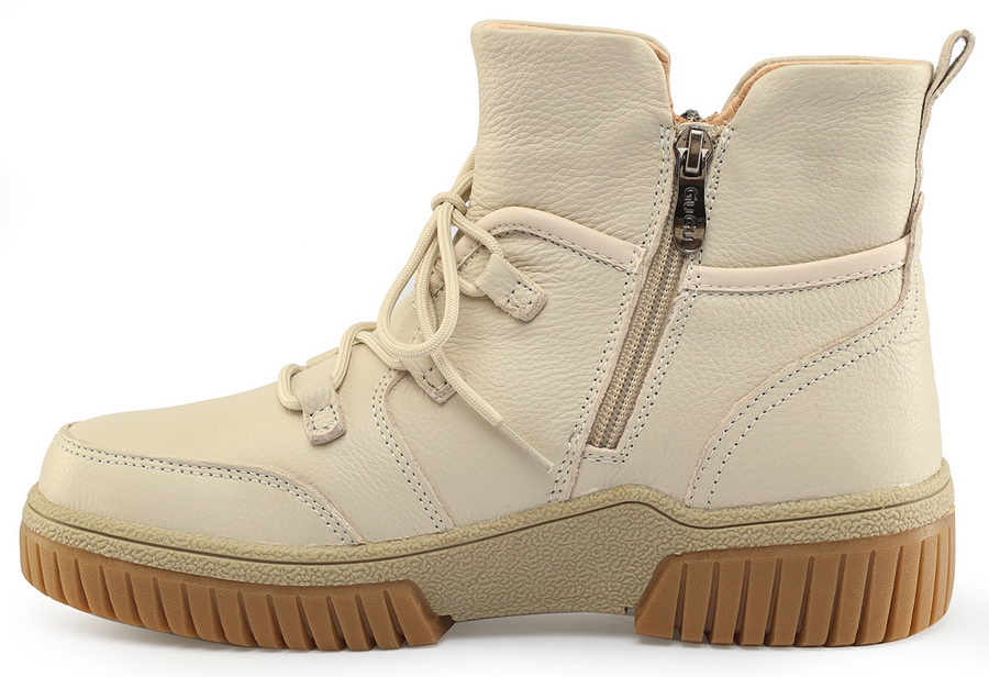 женские ботинки натуральная кожа натуральный мех gugu германия