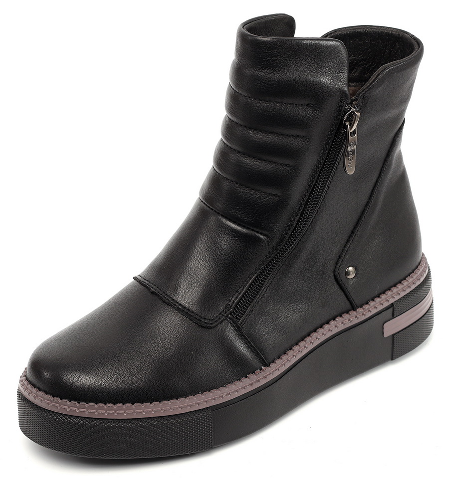 женские ботинки натуральная кожа натуральный мех gugu германия