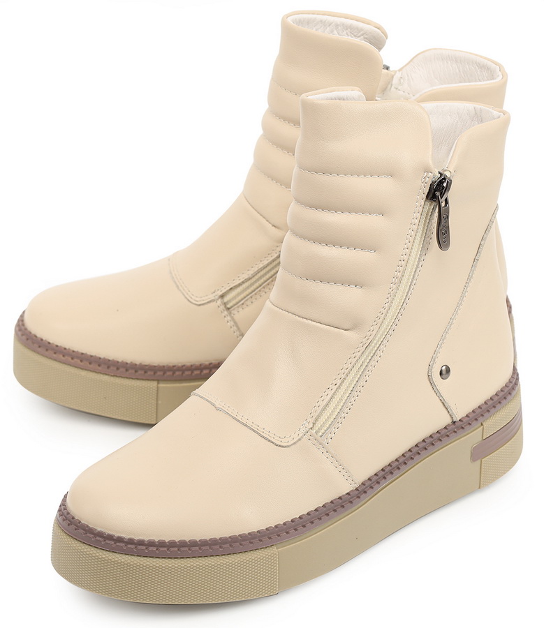 женские ботинки натуральная кожа натуральный мех gugu германия