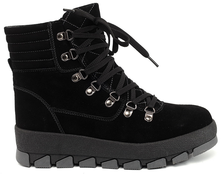 женские ботинки натуральная кожа ( велюр ) / натуральный мех gugu германия