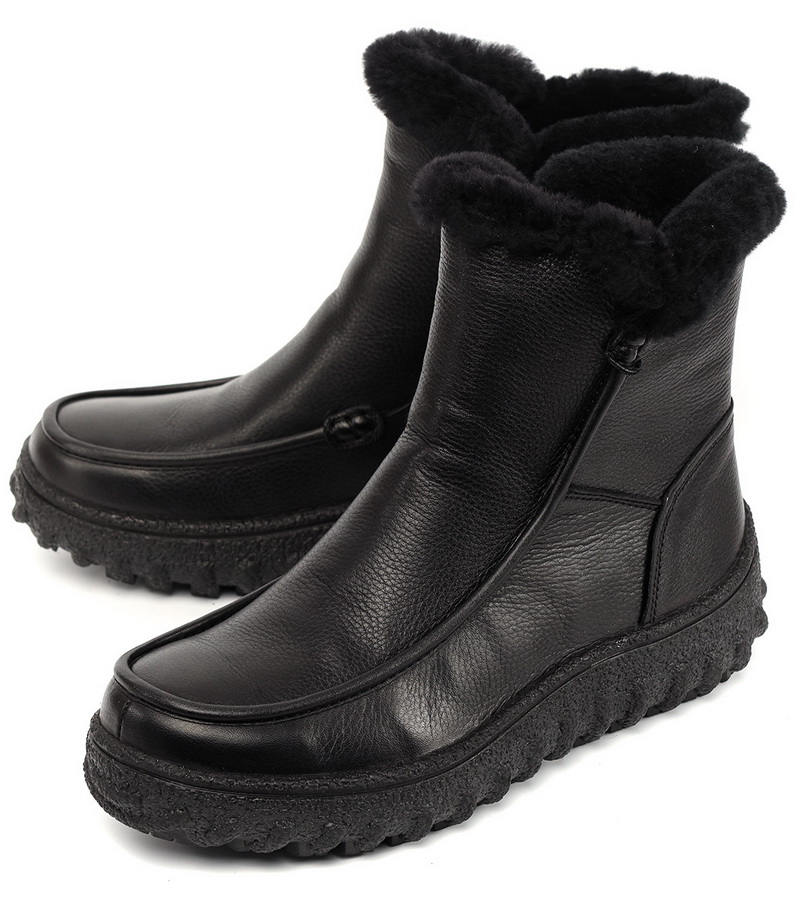 женские сапоги натуральная кожа / натуральный мех gugu германия