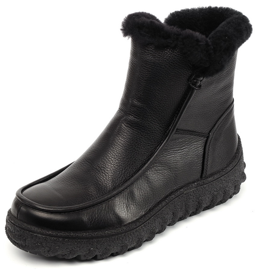 женские сапоги натуральная кожа / натуральный мех gugu германия