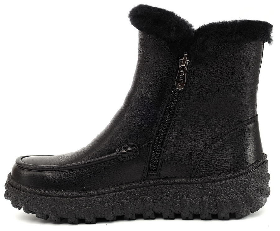 женские сапоги натуральная кожа / натуральный мех gugu германия