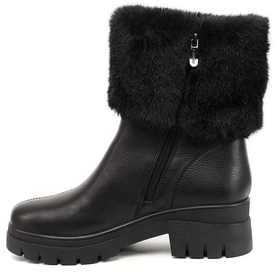 женские сапоги натуральная кожа / натуральный мех gugu германия