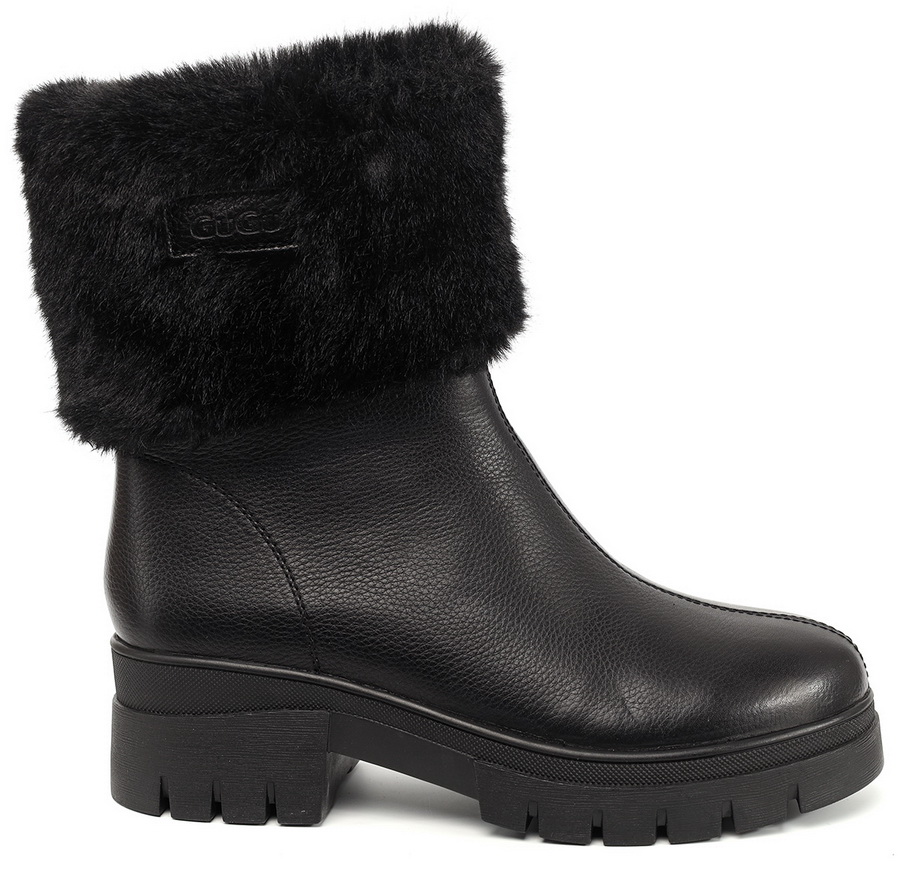 женские сапоги натуральная кожа / натуральный мех gugu германия