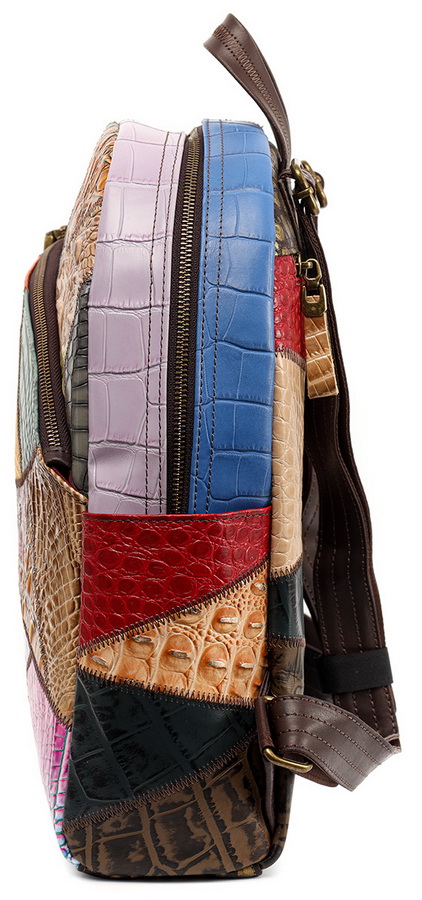 женский рюкзак натуральная кожа kikilok корея