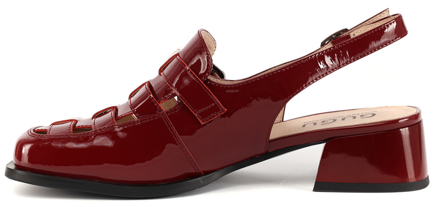 женские туфли натуральная кожа лаковая gugu германия