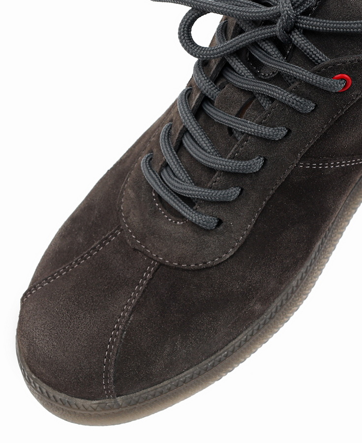 мужские кроссовки натуральная кожа (велюр) corvetto италия