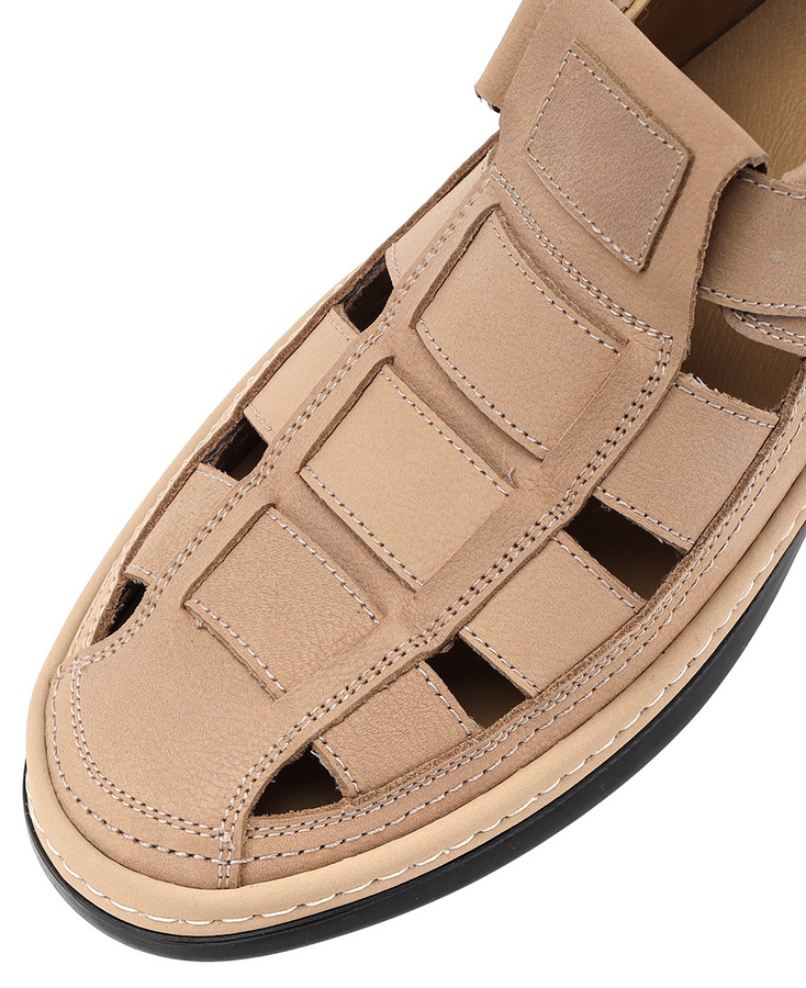 мужские летние полуботинки натуральная кожа gugu германия