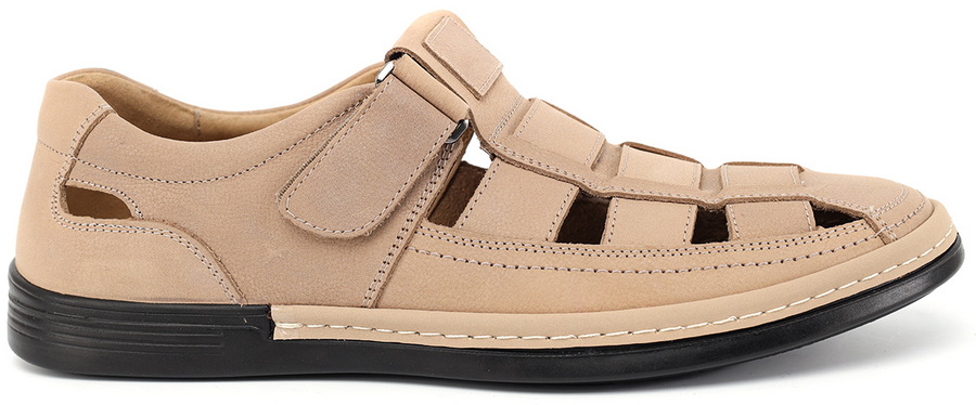 мужские летние полуботинки натуральная кожа gugu германия