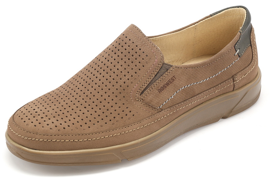 мужские полуботинки натуральная кожа нубук росвест россия