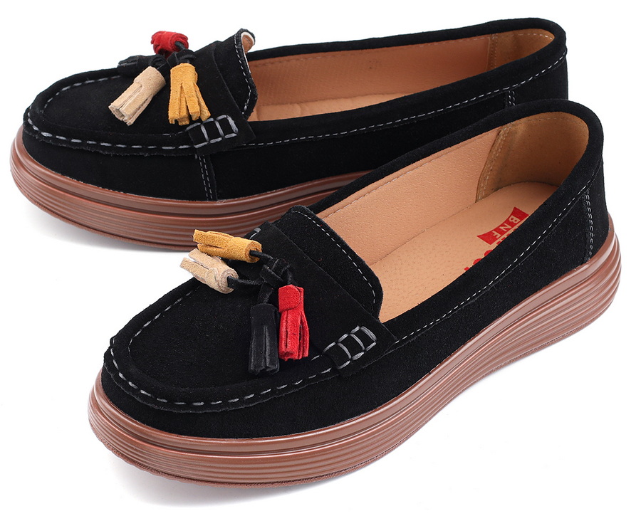 женские мокасины натуральная кожа велюр binifoot тайвань