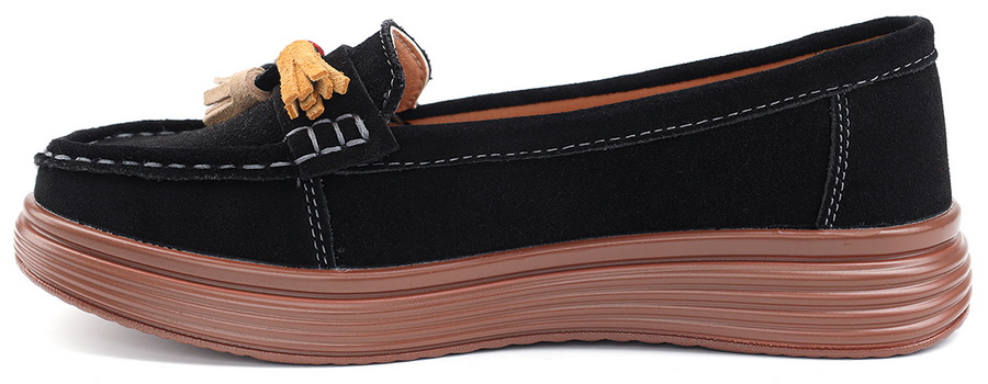 женские мокасины натуральная кожа велюр binifoot тайвань