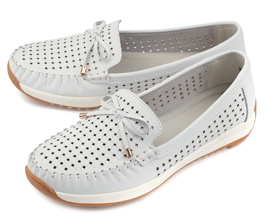 женские мокасины натуральная кожа binifoot/bnf тайвань