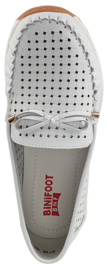 женские мокасины натуральная кожа binifoot/bnf тайвань