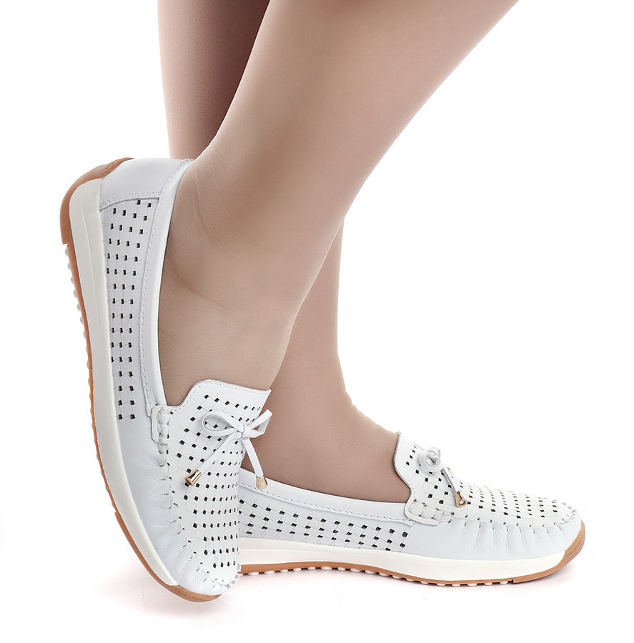 женские мокасины натуральная кожа binifoot/bnf тайвань