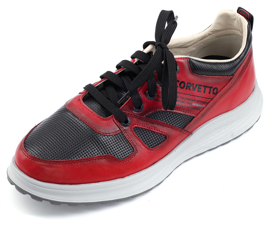 мужские кроссовки натуральная кожа corvetto италия