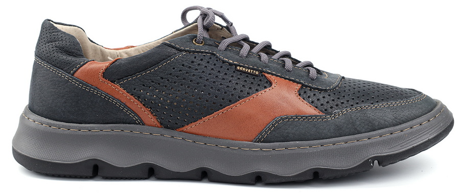 мужские кроссовки натуральная кожа corvetto италия