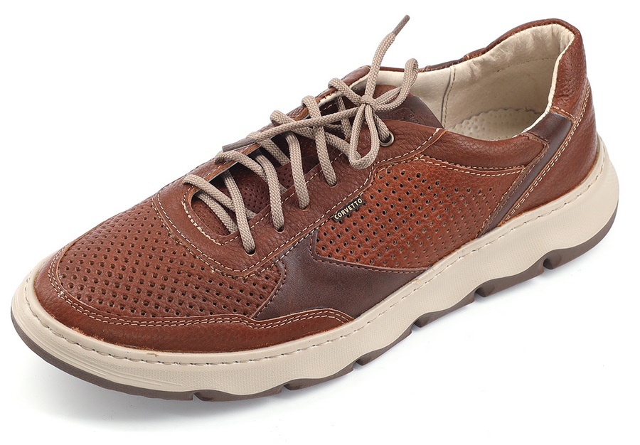 мужские кроссовки натуральная кожа corvetto италия