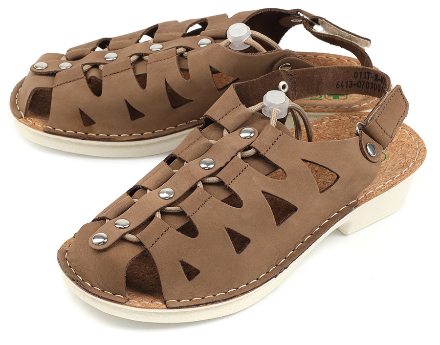 женские ортопедические босоножки натуральная кожа нубук суперкомфорт алми россия