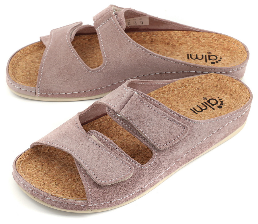 женские сабо натуральная кожа велюр алми россия