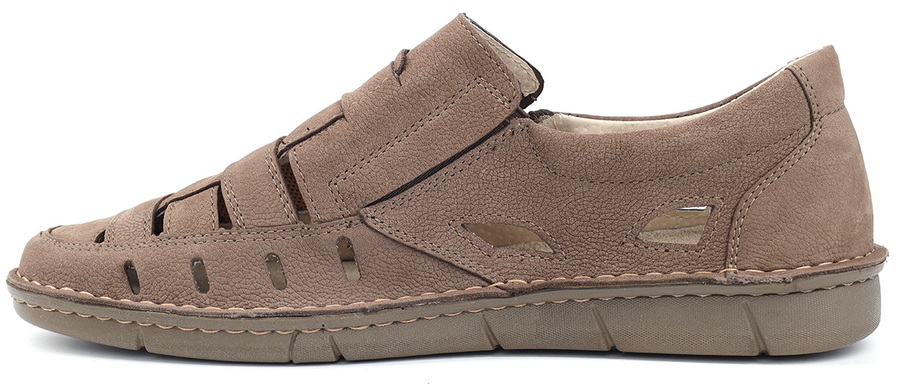 мужские полуботинки натуральная кожа нубук росвест россия