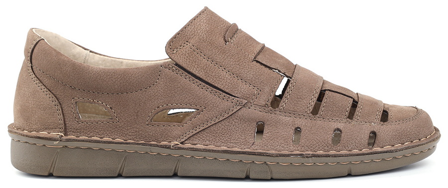 мужские полуботинки натуральная кожа нубук росвест россия