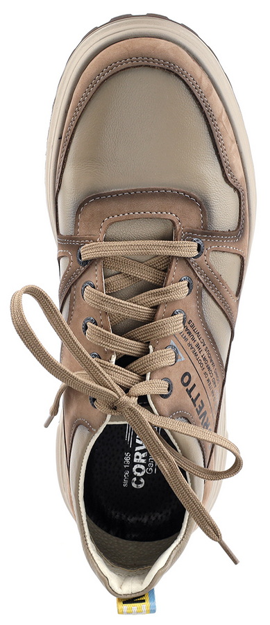 мужские кроссовки натуральная кожа corvetto италия