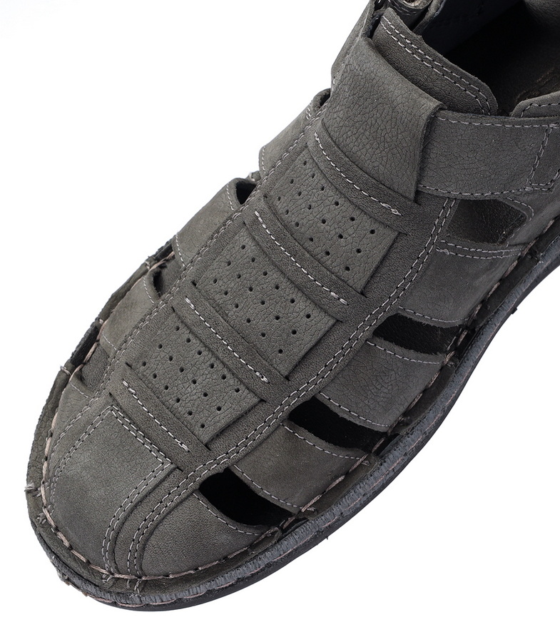 мужские сандалии натуральная кожа (нубук) росвест россия