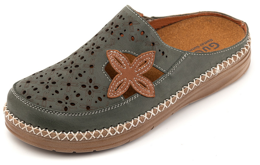 женские сабо натуральная кожа gugu германия