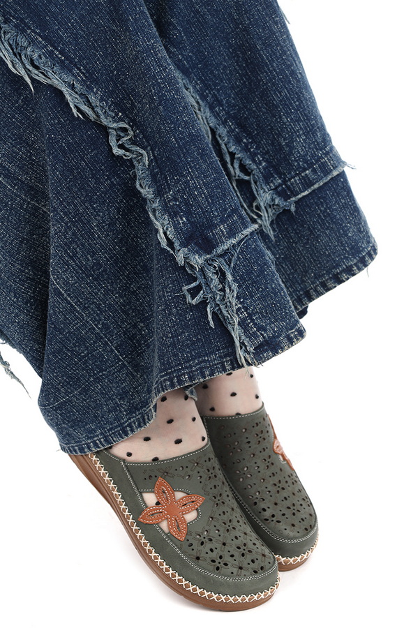 женские сабо натуральная кожа gugu германия